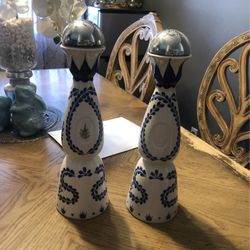 Class Azul Empty Bottles W Tops $ 35 Each