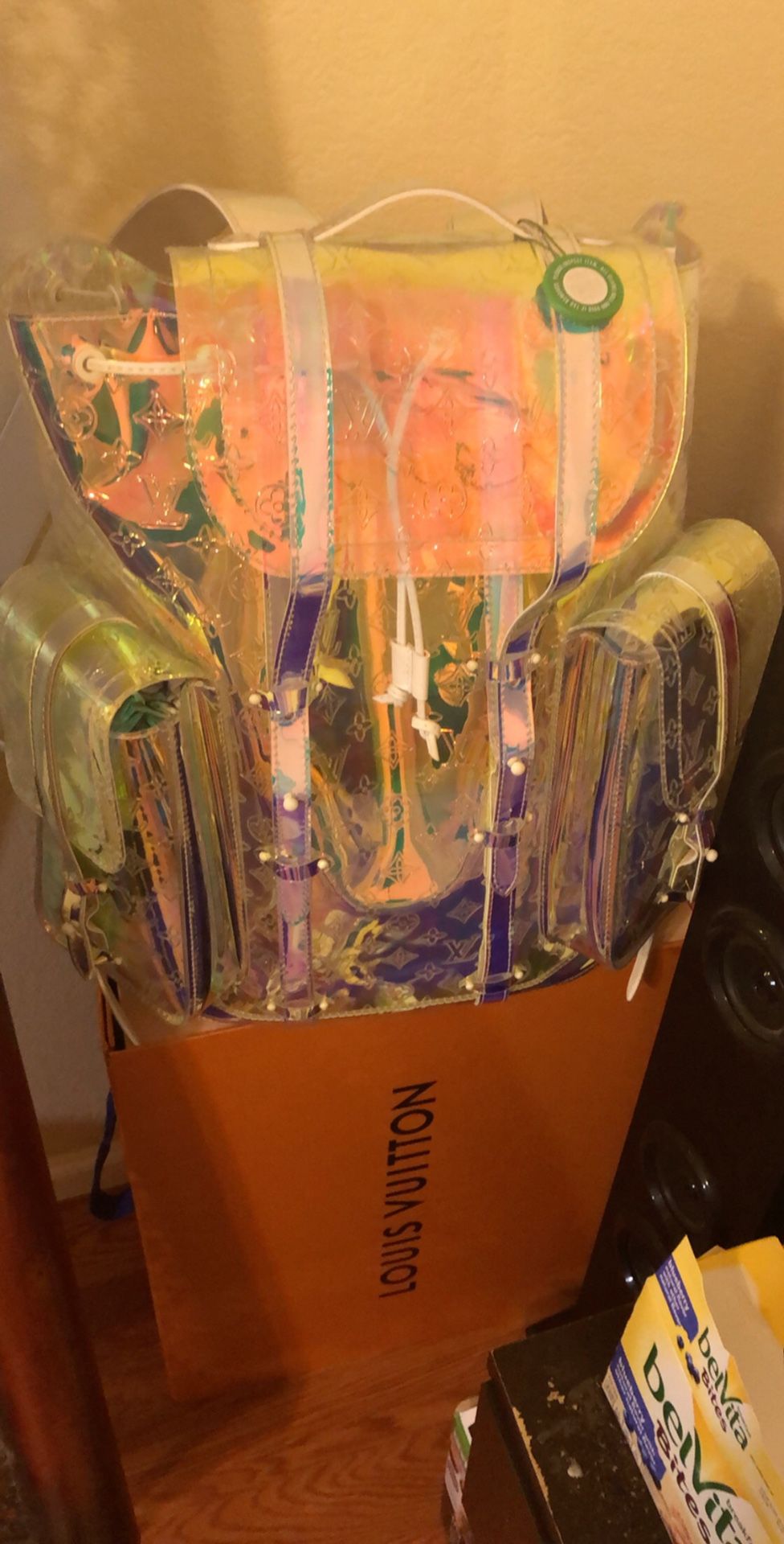 Louis Vuitton Christopher Backpack Monogram GM Prism for Sale in Phoenix,  AZ - OfferUp