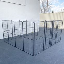 New in box $360 Heavy Duty 10x10x5ft Tall Pet Playpen 16-Panel Dog Crate Kennel Exercise Cage Fence 