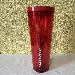 New Starbucks 24oz Tumbler With Straw