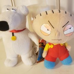 Family Guy Stewie And Brian Plushy
