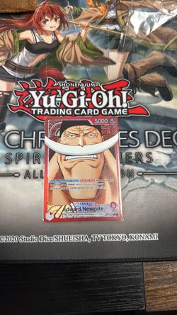 Edward Newgate One Piece Card Game Leader Card 30$