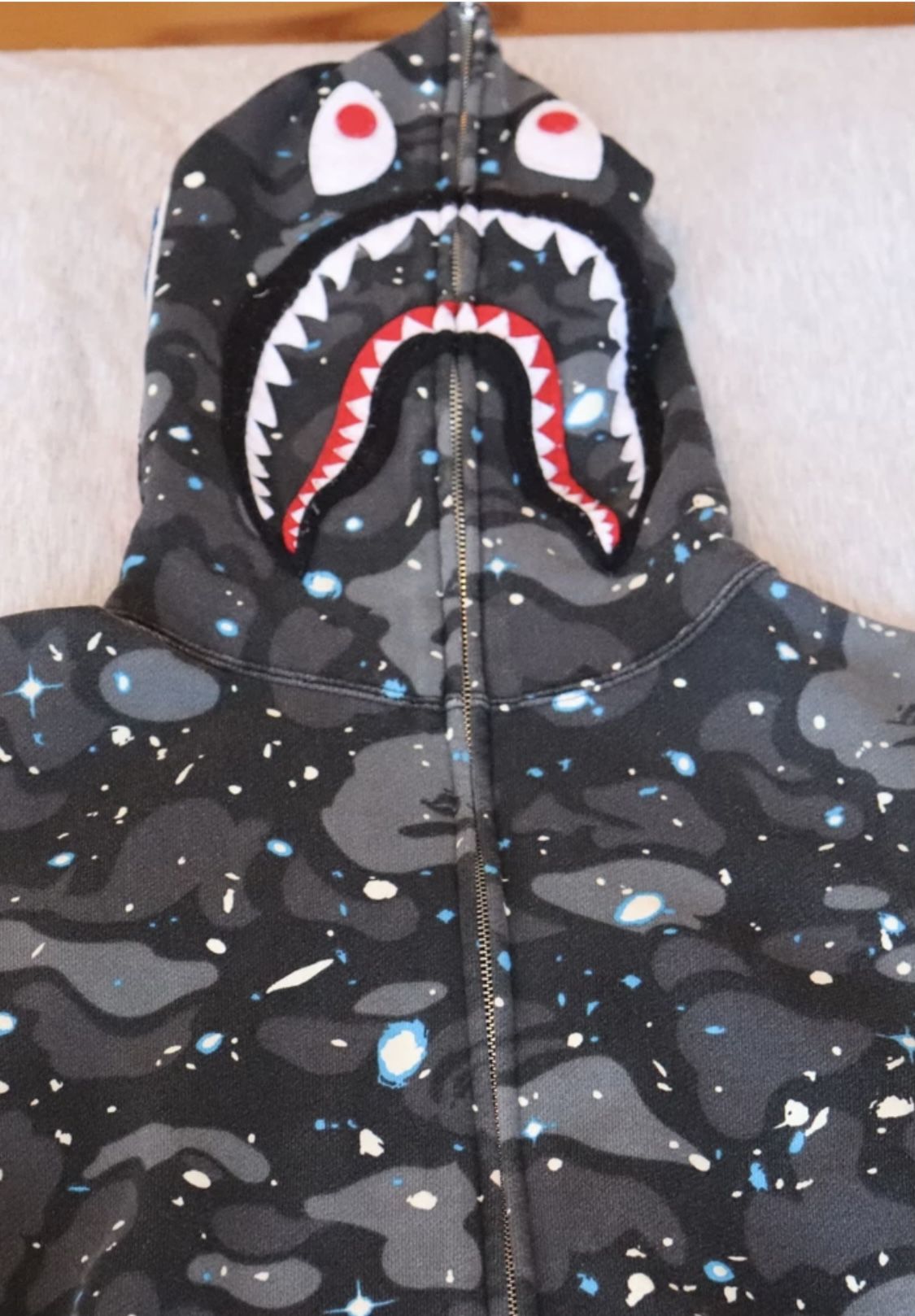 Space Camo Bape hoodie M/L