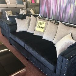 🇺🇸HUGE Blowout Furniture Sale!🇺🇸 Brand New Sofa Loveseat Livingroom Set! $50 Down Takes It Home Today!