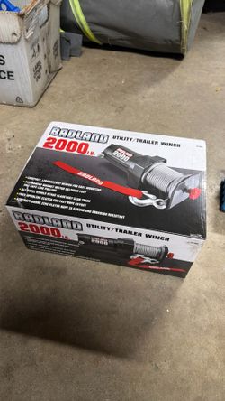 Badland 2000 lbs utility/trailer winch