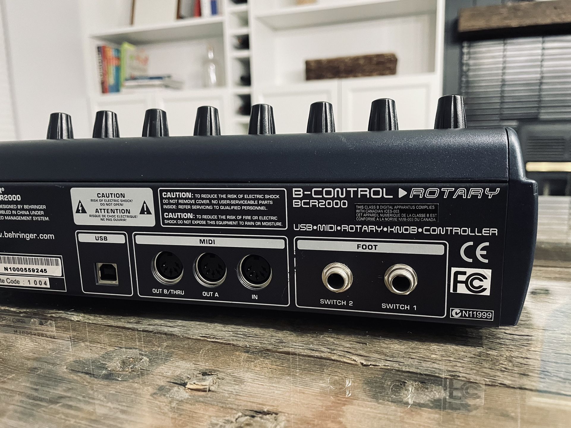 Behringer BCR-2000 Rotary MIDI USB Controller for Sale in