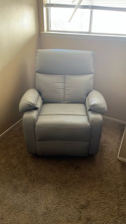 Light Grey Rocking Chair