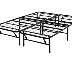 King Sized 14” Metal Bed Frame 