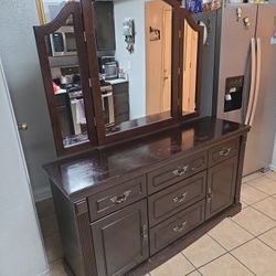 Dresser with Mirror