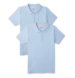 Girl Light Blue School Shirt Uniform