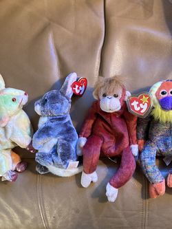 4 Rare Beanie Babies Rare.  Mint Condtion .  