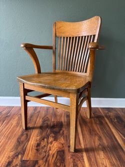 Wood Executive Office Chair 