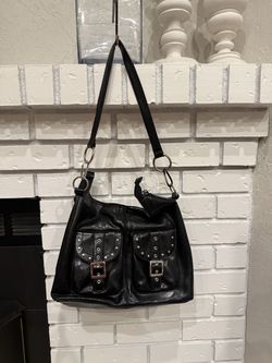 Y2K Black Shoulder Bag