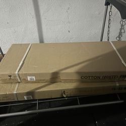 Two 30” White Floating Shelves