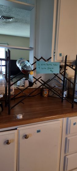 Iron Wine Rack