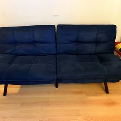 Navy Blue Futon