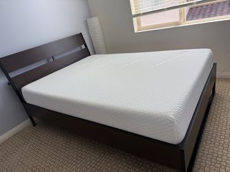 Ikea bed frame with Tuft & Needle mattress