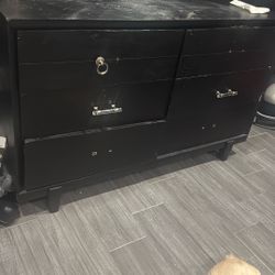 Vintage Wooden Dresser
