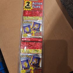 Pokemon Action Flipz Cards NEW