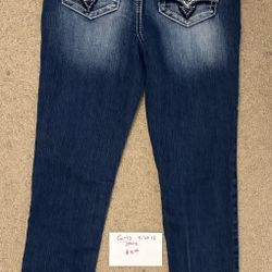 Girls Size 12 Revolution Jeans $8