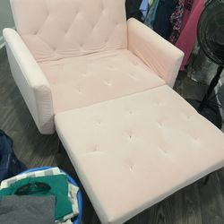 Pink Futon Chair