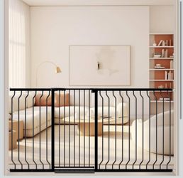 Extra Tall 40.55" Pressure mounted  Gate 57.48-74.4" Wide (New)