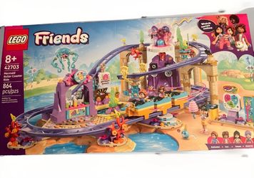 LEGO Friends 42703 Mermaid Roller Coaster Ride 864 Pieces NEW Sealed
