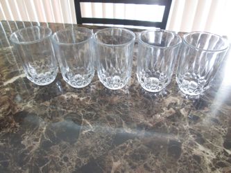 5 Glass Cups
