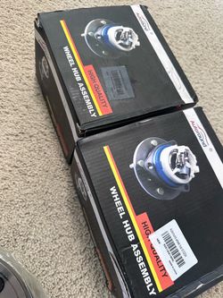 Autoround Wheel Hub Bearing Assembly 513234 — Set of 2, New w/ ABS Sensor