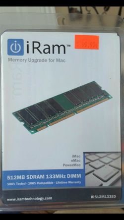 512mb Pc133 133mhz 168pin SDRAM Memory RAM Desktop Mac