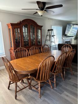 Large dining table