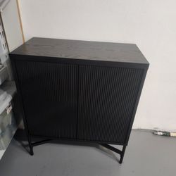Black cabinet