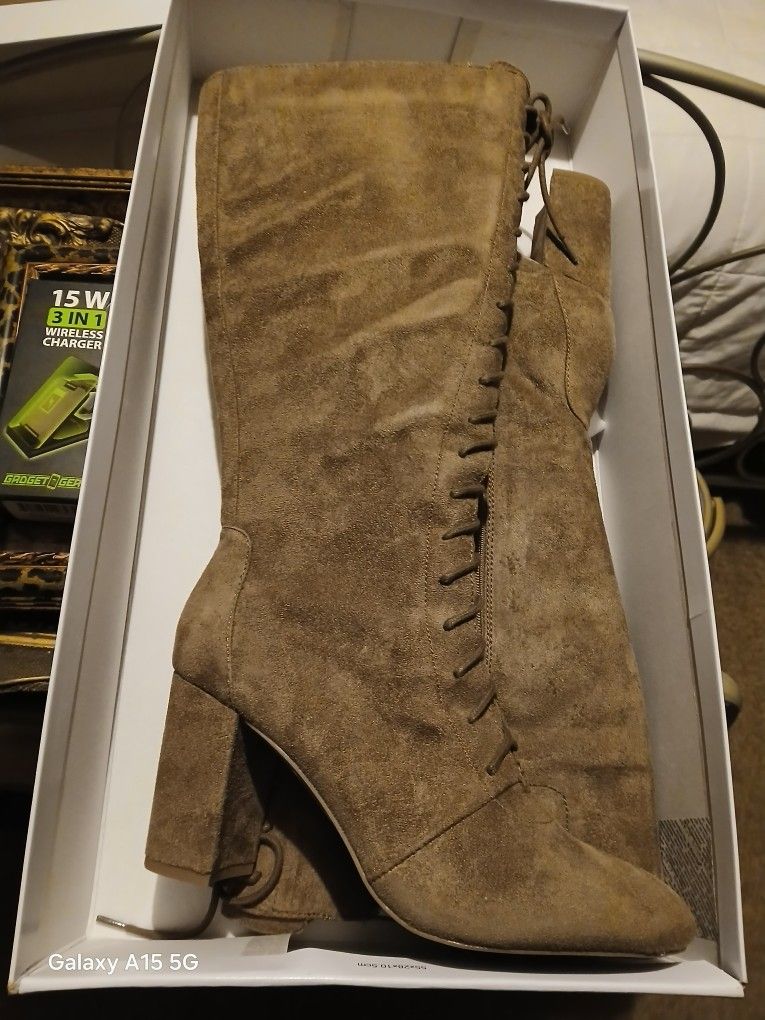Suede Boots
