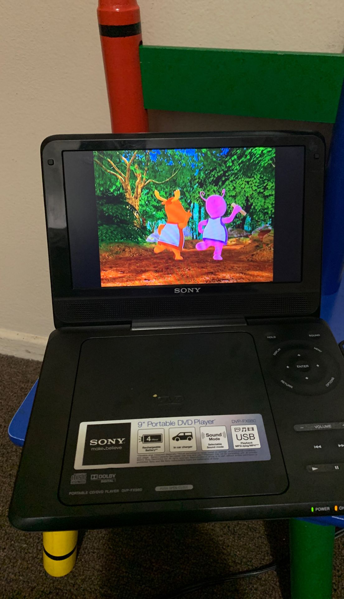 SONY DVD PORTÁTIL