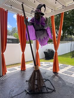 Giant Animated Witch