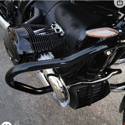 Motorcycle Crash Bars In Black 