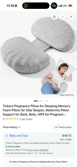 Pregnancy pillow