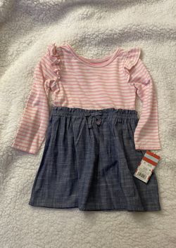 Toddler Denim Dress 2T NWT 