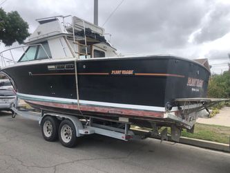 TRADE - 29’ boat needs engines