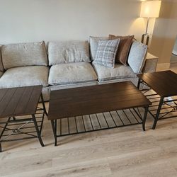 Coffee Table Part Of A Set, (For The Set With 2 Side Accent Tables:  It Is $100)