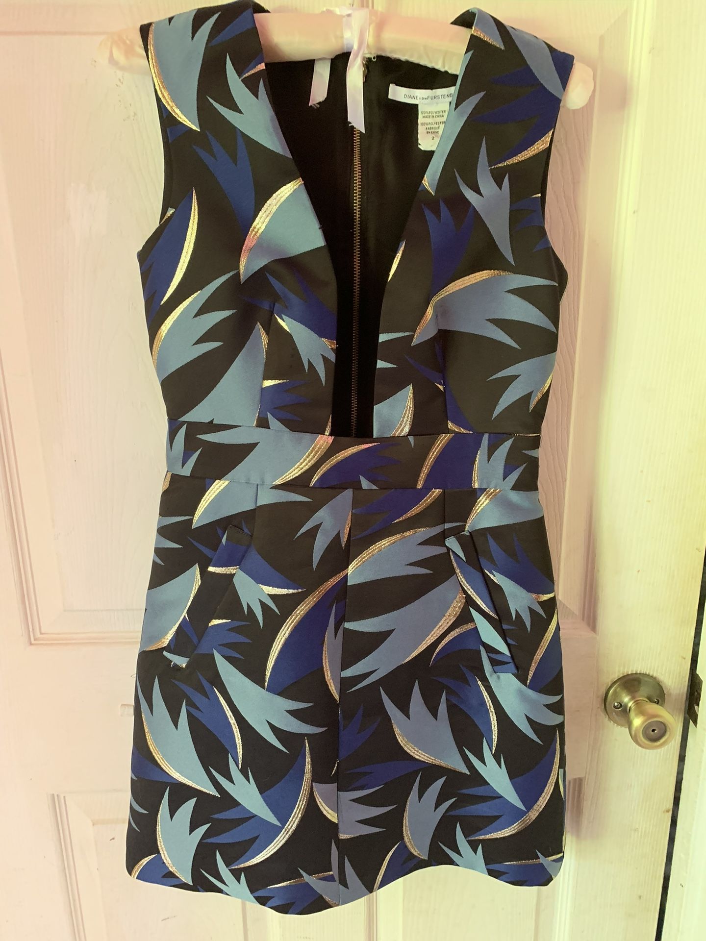 Diane Von Fürstenberg-carpreena Mini Dress N W O T