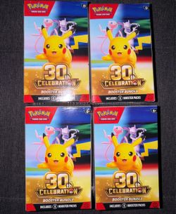 Pokémon 30th Celebration Booster Bundle