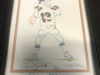 Dan Marino picture Framed