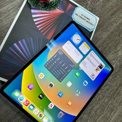 Apple IPad Pro 12.9 Inch 5th Gen Tablet - Pay $1 today and pay the rest later -
