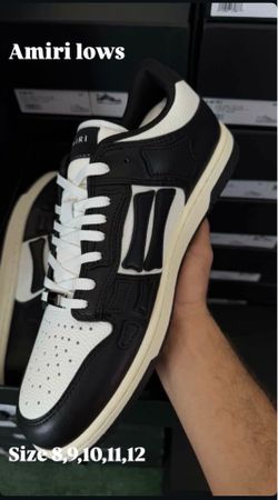 Amiri black n white lows
