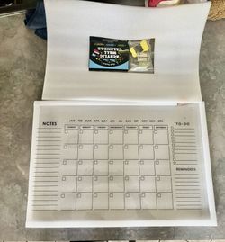 NEW -  Home Office Wall Calendar (Open  Box) 