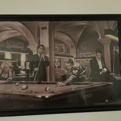 Elvis, Marilyn, James Dean and Bogart  Wall Art