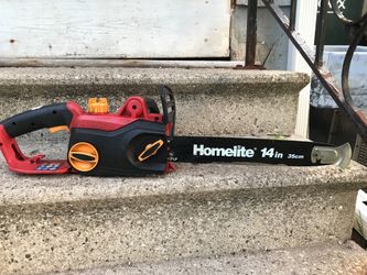 Homelite 14’’ electric chain Saw