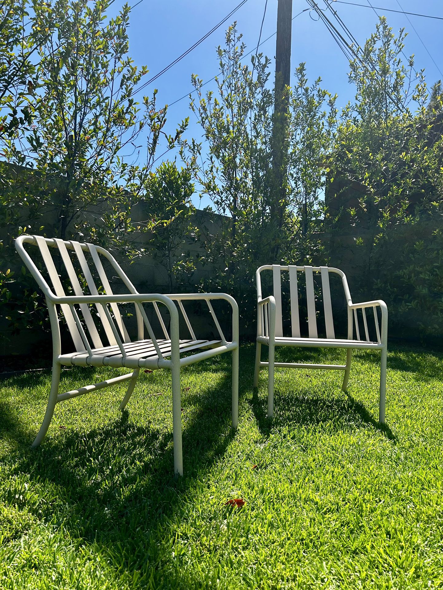 Vintage Patio Chairs (Set of 2)