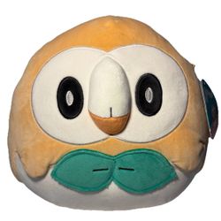 Original Squishmallows 11 Inch Rowlet Officially Licensed Pokemon Squishmallow
